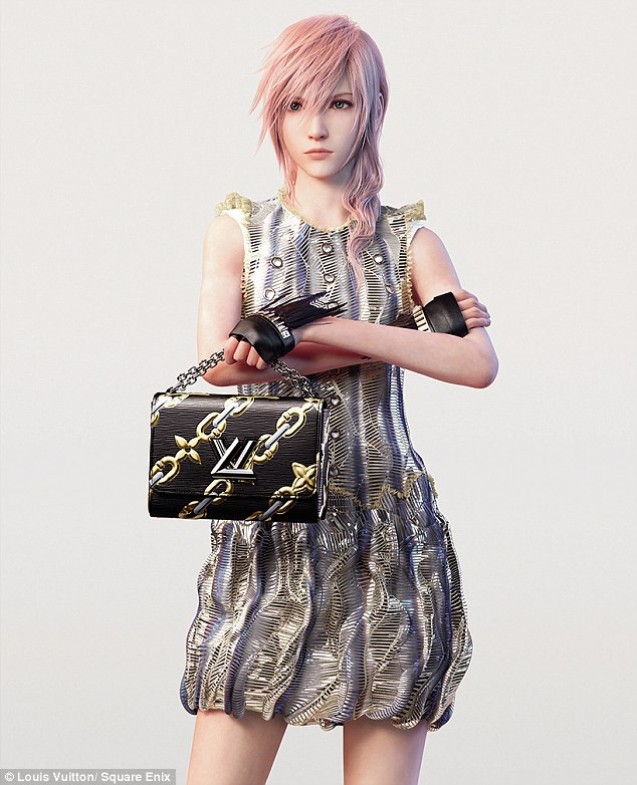 Lightning Final Fantasy untuk Louis Vuitton