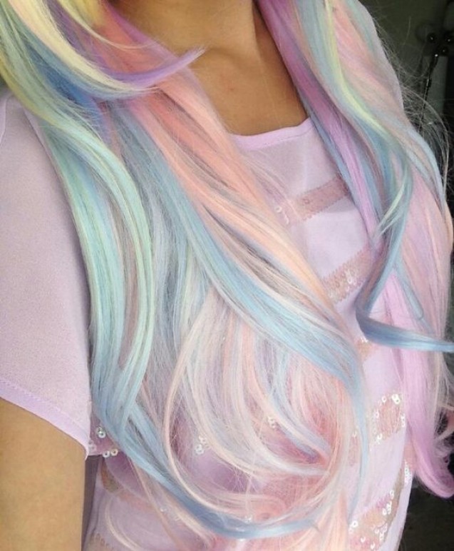 Unicorn hair