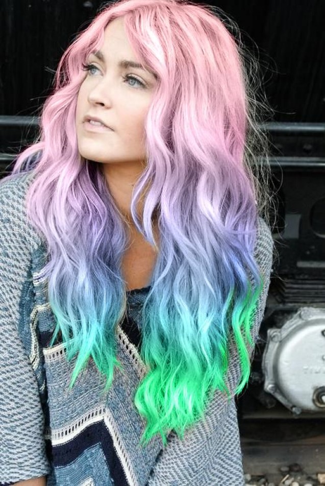 Unicorn hair