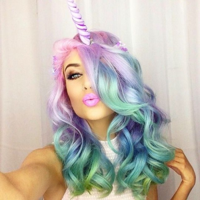 Unicorn hair