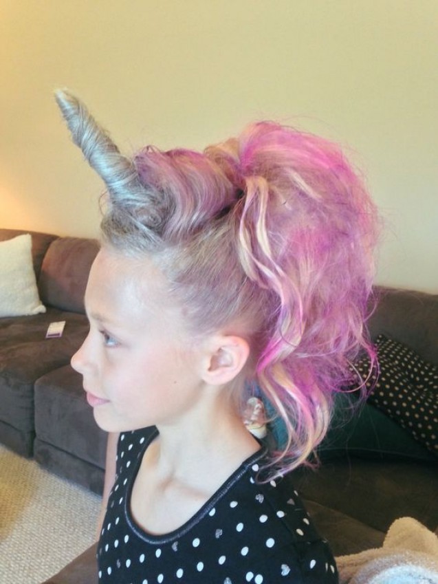 Unicorn hair