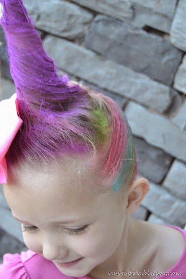 Unicorn hair