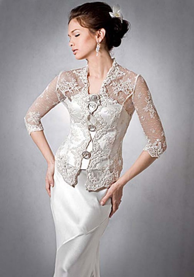 Kebaya modern putih