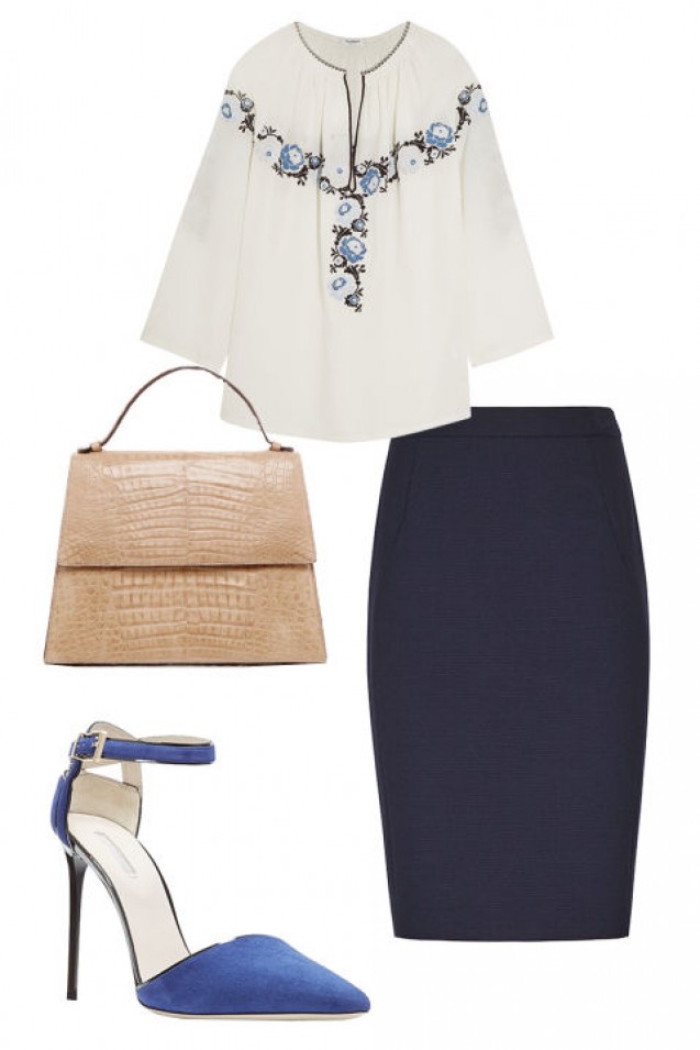 Bohemian style untuk office look
