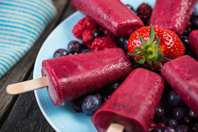 Fruit popsicle
