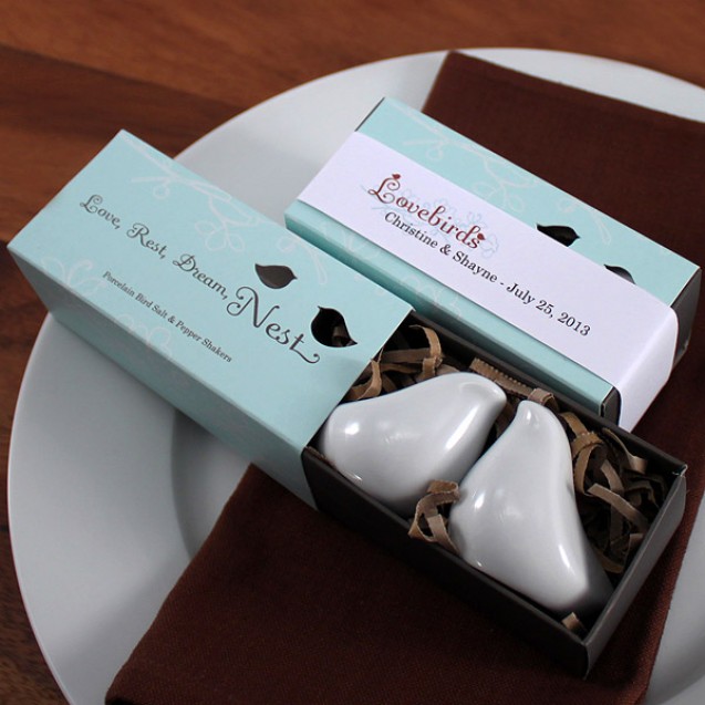 Lovebird salt & pepper, souvenir pernikahan unik