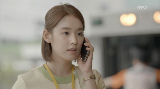 Model rambut pendek Choi Min Ji (Park Hwan Hee)