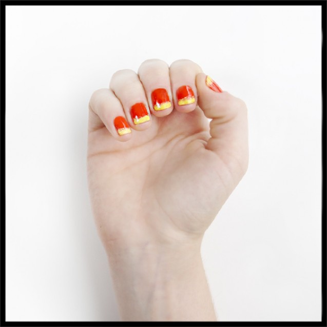 Nail art yang sesuai dengan zodiak elemen api