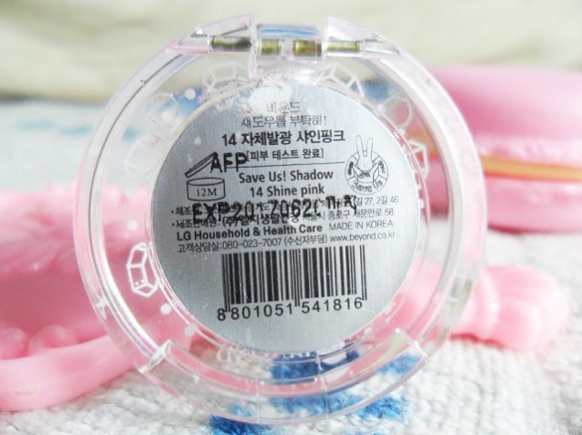 Beyond: Save Us Eyeshadow, Shade 14 - Shine Pink