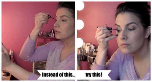 Cara memakai eyeliner dengan posisi yang benar