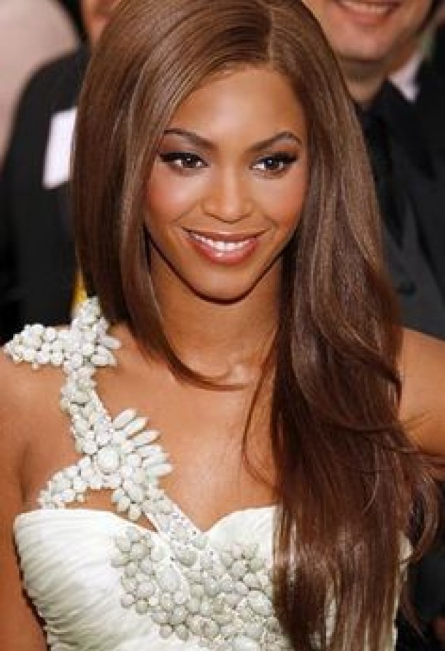 Brown hair
