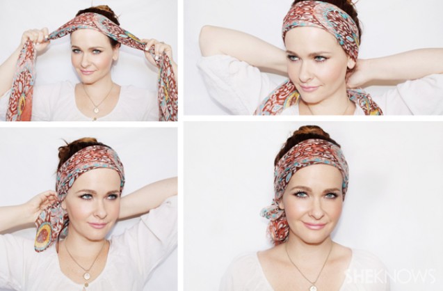 Scarf pita samping