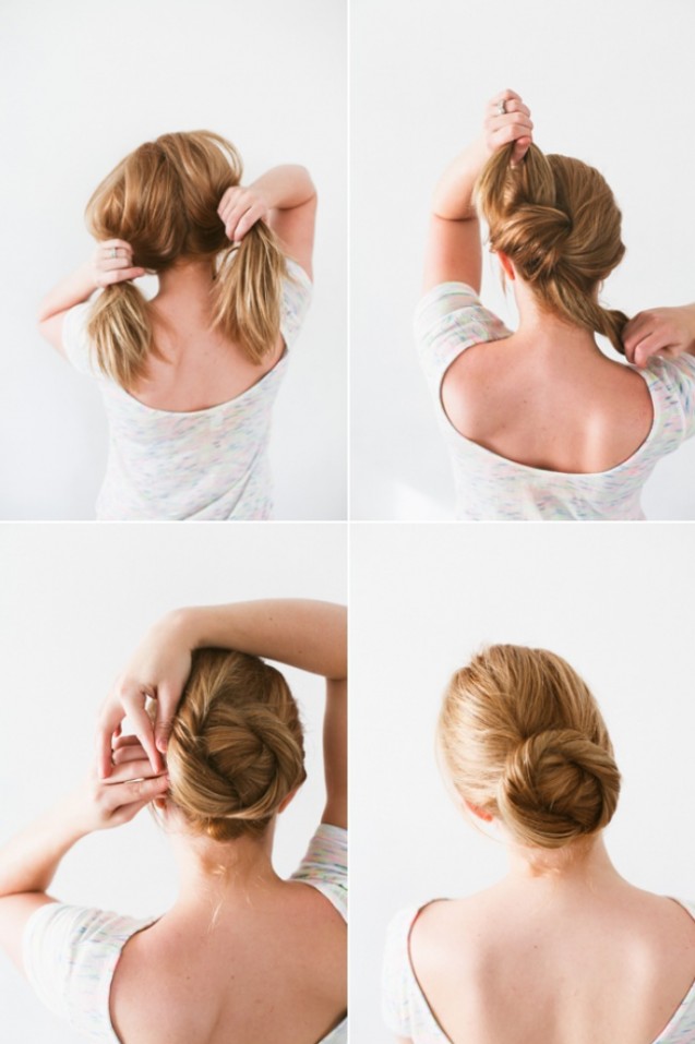 Knot bun