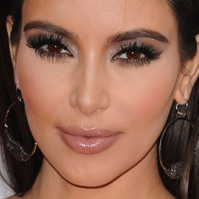 Silver eyeshadow
