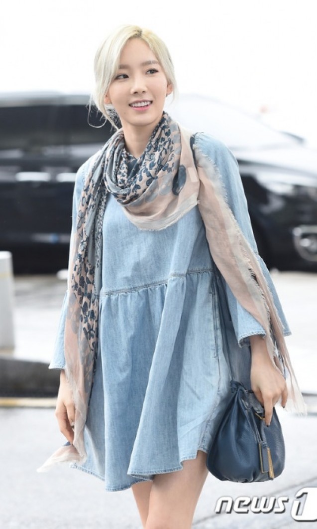 Denim dress