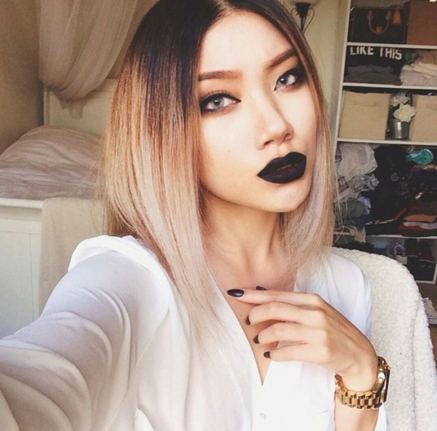 Black lipstick