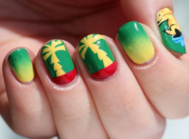 Nail art sumer