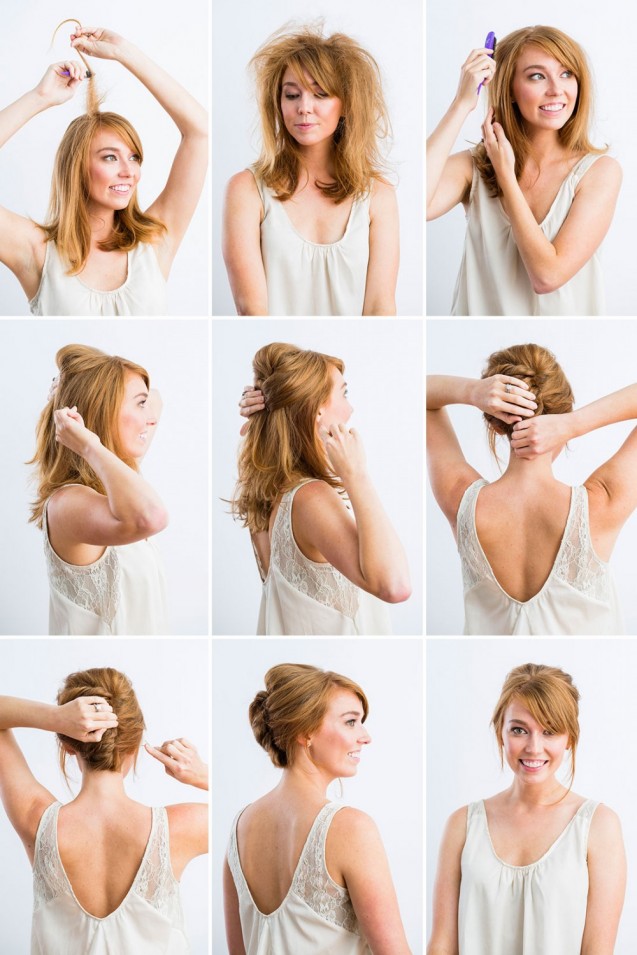 Updo twist