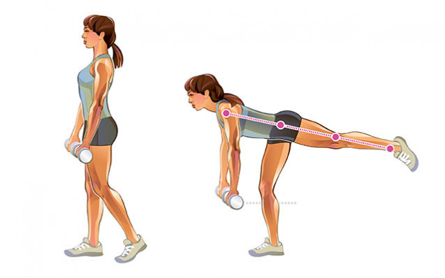 Single leg deadlift