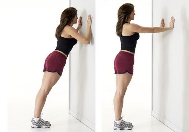 Wall push up