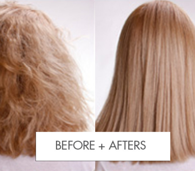 Brazilian blowout hair