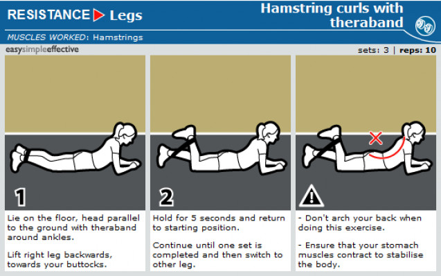 Legs curl