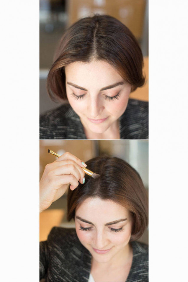 Eyeshadow hair
