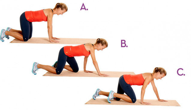Crawling exercise