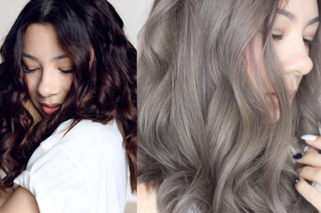 Ash hair
