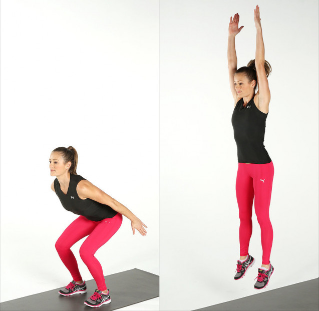 Squat jacks