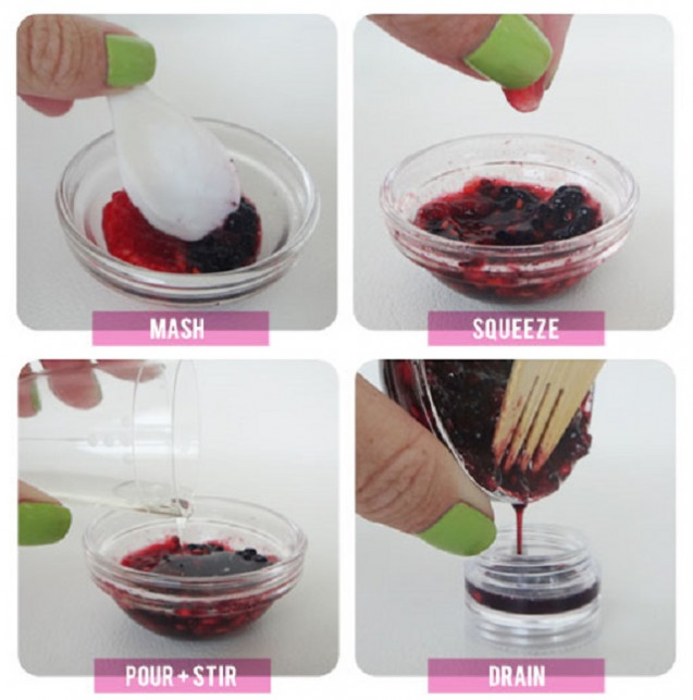 Berry lipstick