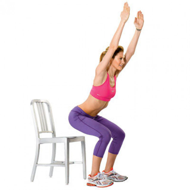 Squat di kursi