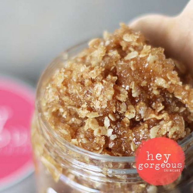Oatmeal scrub