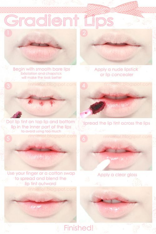 Gradient lips