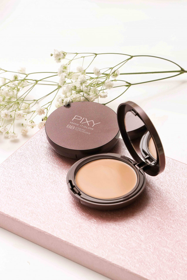 PIXY BB Cream to Powder