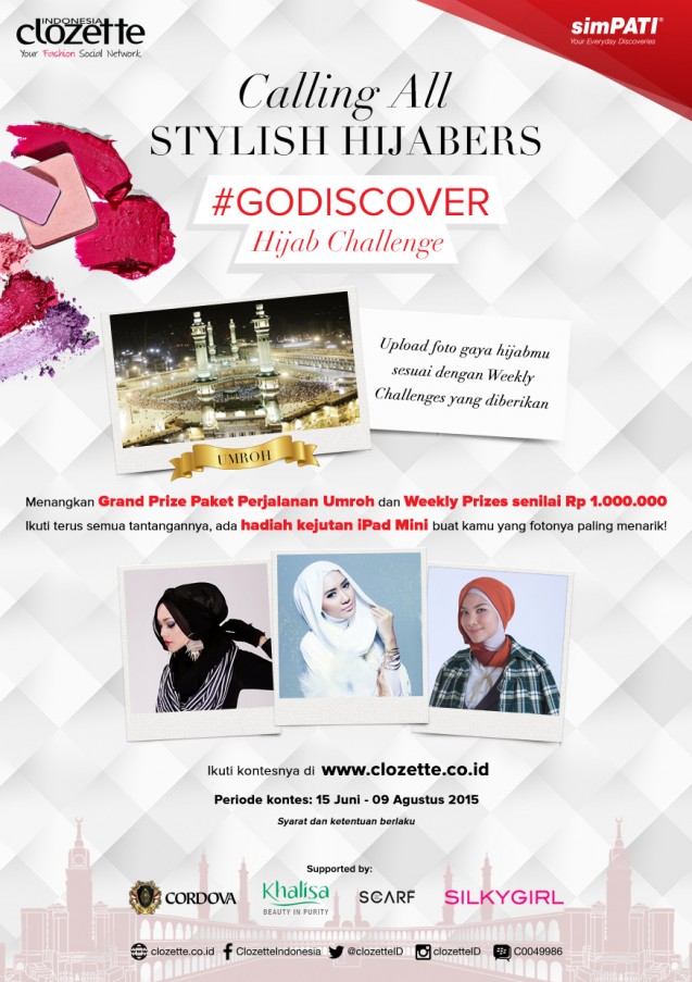 Hijab Challege Clozette Indonesia